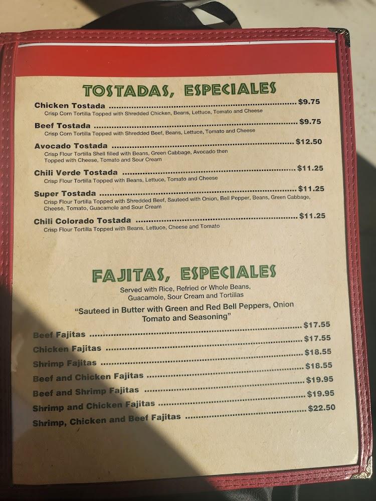 Los Hermanos Mexican Restaurant Menu image 4